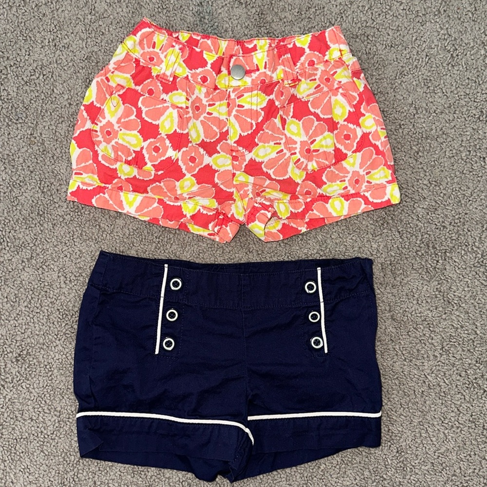🏷️ 5 for $25 🏷️ Gymboree shorts, set of 2, size 4/4T